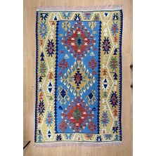 Cicim Halı El Dokuma Anadolu Kilim 113X180 cm
