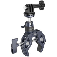 Smallrig 4102B Aksiyon Kameraları Için 360° Küresel Başlık Montajlı  Süper Kelepçe