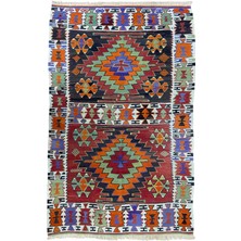 Cicim Halı El Dokuma Konya Köy Kilim 121X196 cm
