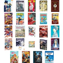 Marmara Çizgi 80 Günde Dünya Turu: ( Çizgi Roman ) + 23 Kitap Daha (Set)