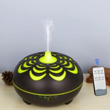 PremiumPort Ultrasonik Aromatik Oda Kokusu ve Nemlendirici, 500 ml LED Işıklı Difüzör