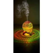 PremiumPort Renkli LED Işıklı Aromaterapi Difüzör ve Nemlendirici, Şık Tasarım