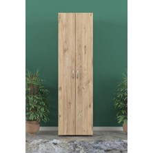 Kzy Mobilya 8 Raflı Atlantik Ayakkabılık Çok Amaçlı Dolap Mutfak Banyo Balkon Kiler
