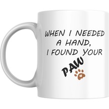 Taketshirt Yardıma Ihtiyacım Olduğunda Baskılı Kupa Bardak Komik Yazılı Sevimli Hediyelik Çay Kahve Kupası