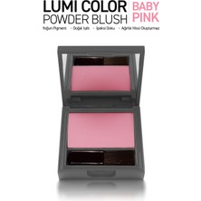 Alix Avien Yoğun Pigmentli Ultra Ince Ipeksi Dokulu Pudra Allık - Lumi Color Powder Blush 150 Baby Pink