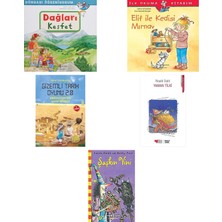 İş Bankası Kültür Yayınları Dünyayı Öğreniyorum - Dağları Keşfet + 4 Kitap (Set)