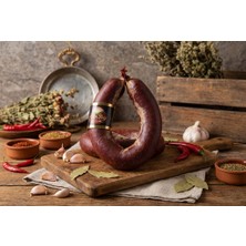 Salih Bey Sucukları Salih Bey Hakiki Afyon %100 Dana Sucuk 5 kg Acılı