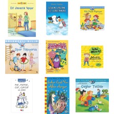 İş Bankası Kültür Yayınları Arkadaşım Elif - Elif Jimnastik Yapıyor + 8 Kitap (Set)