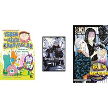 İş Bankası Kültür Yayınları Kerem Ile Minik Canavarlar - Canavarlar Yeşili Koruyor + 2 Kitap Daha (Set)