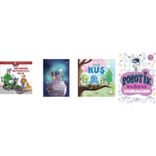 İş Bankası Kültür Yayınları Arkadaşım Motosikletli Polis: Dünyayı Öğreniyorum + 3 Kitap (Set)