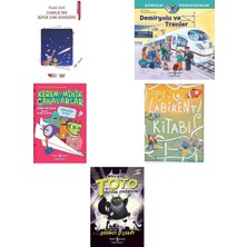 İş Bankası Kültür Yayınları Charlie'nin Büyük Cam Asansörü + 4 Kitap (Set)