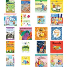 İş Bankası Kültür Yayınları Doğada Neler Var? Boyama Kitaplarım 4 - 5 Yaş + 19 Kitap (Set)