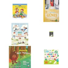 İş Bankası Kültür Yayınları Elif Pizza Yapıyor: Ilk Okuma Kitabım + 5 Kitap (Set)