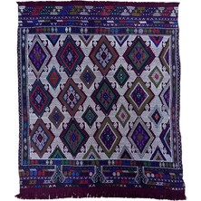 Cicim Halı El Dokuma Konya Cicim Kilim 143X175 cm