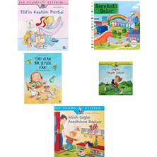 İş Bankası Kültür Yayınları Elif'in Ilk Kostüm Partisi: Ilk Okuma Kitabım + 4 Kitap (Set)