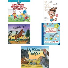 İş Bankası Kültür Yayınları Arkadaşım Profesyonel Futbolcu: Dünyayı Öğreniyorum + 4 Kitap (Set)