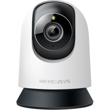 Mercusys MC230 | 3k 5mp Ultra Hd Akıllı Wi-Fi Güvenlik Kamerası | 360°  | 13.5x Zoom | Yapay Zeka Kişi ve Evcil Hayvan Algılama | Bebek Ağlama Sesi Duyarlı | Gece Görüşlü | Bulut/sd Kart Depolama