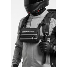 Av A Dos Reflektörlü Motosiklet Yelek Çanta Göğüs Çantası Motosiklet Yeleği