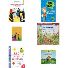 İş Bankası Kültür Yayınları Akkuzu Karakuzu ve Kargalar: Ilk Okuma Kitapları + 5 Kitap (Set)