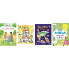 İş Bankası Kültür Yayınları Arkadaşım Elif - Elif Çevreci Oluyor + 3 Kitap (Set)