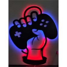 PremiumPort Renkli LED Işıklı Gamepad Tasarım, Eğlence ve Oyun Keyfi Için Harika Seçim