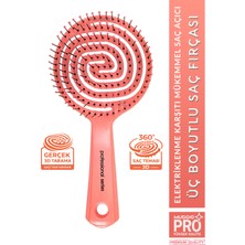 Muggio Pro Üç Boyutlu Saç Fırçası Tarak