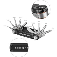Smallrig 4813 Fılm Rıot 10'u 1 Arada Katlanır Anahtar Seti (Kırmızı)