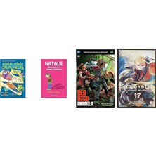 İş Bankası Kültür Yayınları Kerem ile Minik Canavarlar - Canavarlar Müzede + 3 Kitap Daha (Set)