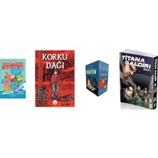 İş Bankası Kültür Yayınları Kerem ile Minik Canavarlar - Canavarlar Havuzda + 3 Kitap Daha (Set)