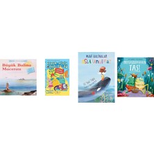 İş Bankası Kültür Yayınları Büyük Balina Macerası - Deniz Hikayeleri + 3 Kitap (Set)