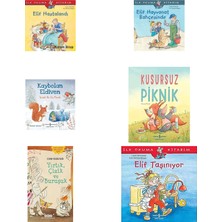 İş Bankası Kültür Yayınları Elif Hastalandı: Ilk Okuma Kitabım + 5 Kitap (Set)