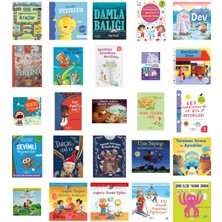 İş Bankası Kültür Yayınları 555 Eğlenceli Çıkartma - Araçlar + 24 Kitap (Set)