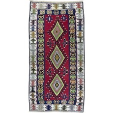 Cicim Halı El Dokuma Anadolu Kilim 102X204 cm