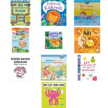 İş Bankası Kültür Yayınları 555 Eğlenceli Çıkartma - Araçlar + 9 Kitap (Set)