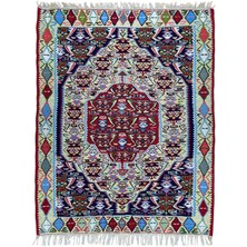 Cicim Halı El Dokuma Anadolu Kilim 83X112 cm