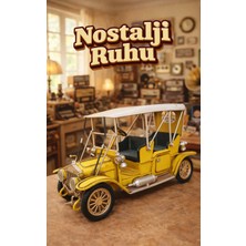 FaroxTech Nostalji Ruhu Klasik Araba - Antika Görünümlü Dekoratif Hediyelik