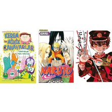 İş Bankası Kültür Yayınları Kerem Ile Minik Canavarlar - Canavarlar Yeşili Koruyor + 2 Kitap Daha (Set)
