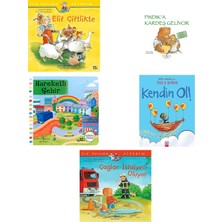 İş Bankası Kültür Yayınları Elif Çiftlikte - Ilk Okuma Kitabım + 4 Kitap (Set)