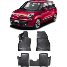 BTM Otomotiv Fiat 500L 2012-2021 Btm 3D Havuzlu Paspas
