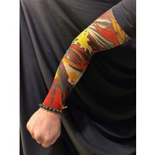 Tuncel Store Çorap Dövme Giyilebilir Kol Bacak Dövmesi Likralı 2 Adet Model 25