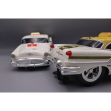 PremiumPort 2.4g Radyo Kontrollü Taksi Arabası, LED Işıklı, 1:16 Ölçekli