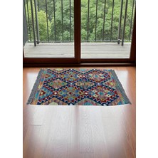 Cicim Halı El Dokuma Etnik Kilim 64X101 cm