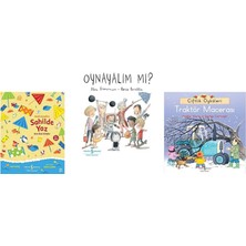 İş Bankası Kültür Yayınları Hadi Gezelim - Sahilde Yaz: Ara-Bul Kitabı + 2 Kitap (Set)