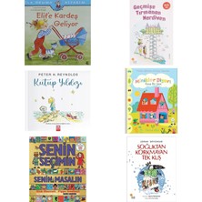 İş Bankası Kültür Yayınları Elif’e Kardeş Geliyor: Ilk Okuma Kitabım + 5 Kitap (Set)