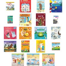 İş Bankası Kültür Yayınları Arkadaşım Aşçı: Dünyayı Öğreniyorum + 18 Kitap (Set)