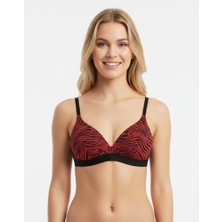 Bonbon Kadın Balensiz Dolgusuz Leopar Desenli Ilk Sütyen BB2191