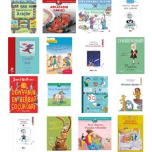 İş Bankası Kültür Yayınları 555 Eğlenceli Çıkartma - Araçlar + 15 Kitap (Set)