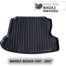 Elorcar Marea Sedan 1997 - 2007 3D Bagaj Havuzu