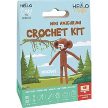 Hello Mini Amigurumi Kiti 12 cm Mıschıef Maymun