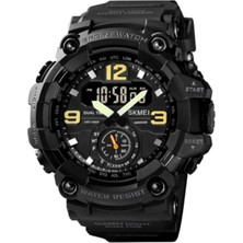 PremiumPort Şık Erkek Dijital Analog LED Işıklı Kol Saati, Modern ve Zarif Tasarım